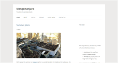 Desktop Screenshot of mangomanjaro.se